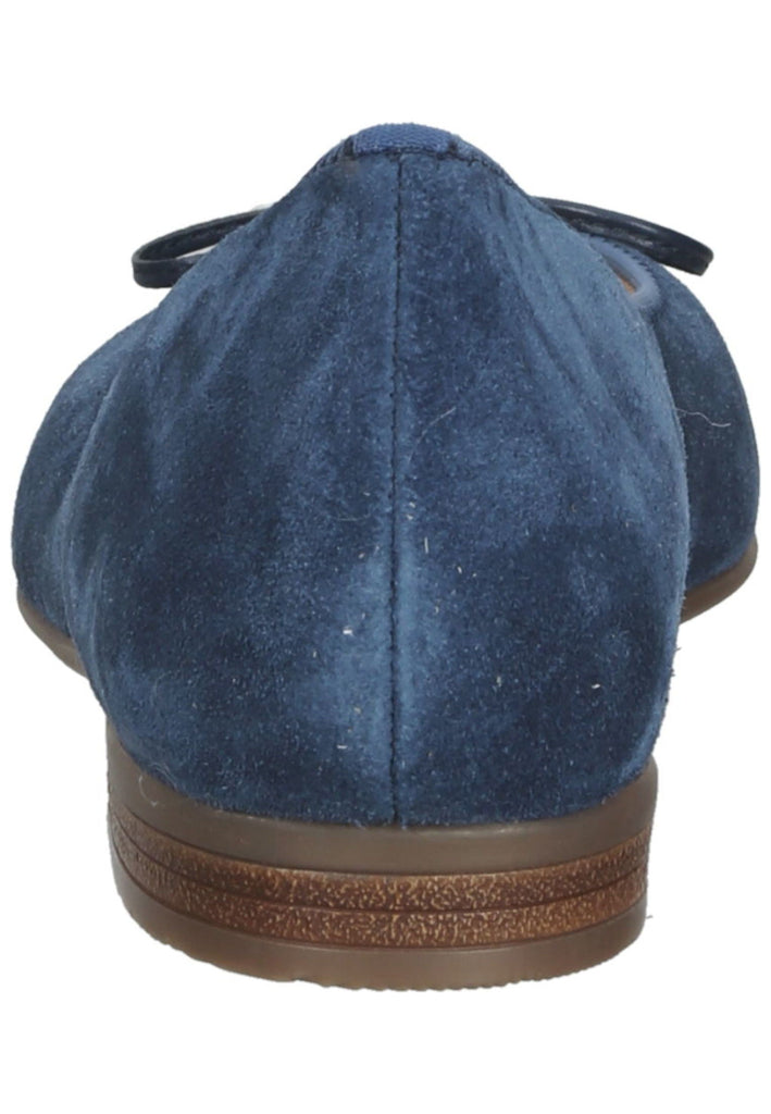 ara Ballerinas Veloursleder Dunkelblau