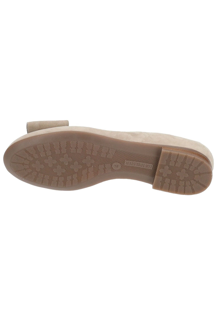 ara Ballerinas Veloursleder Sand