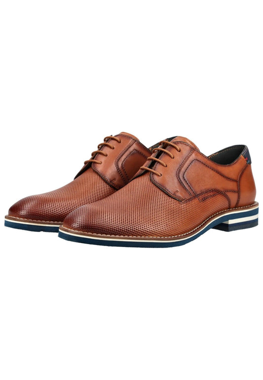 ara Businessschuhe Glattleder Cognac