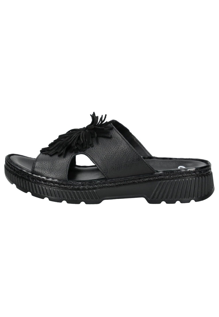 Pantoletten ara Pantoletten Leder Schwarz