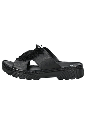 Pantoletten ara Pantoletten Leder Schwarz
