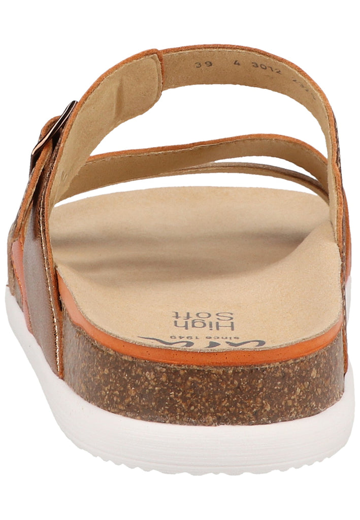 ara Pantoletten Glattleder Braun