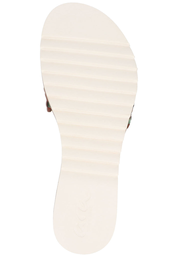 ara Pantoletten Glattleder Cognac