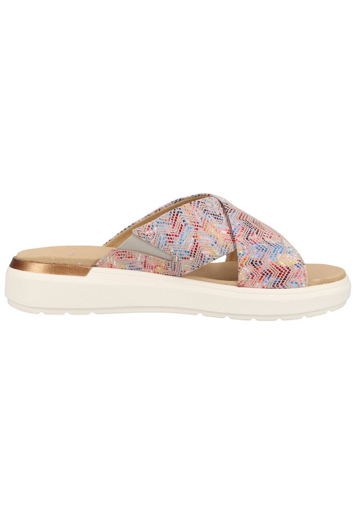 ara Pantoletten Glattleder Multi