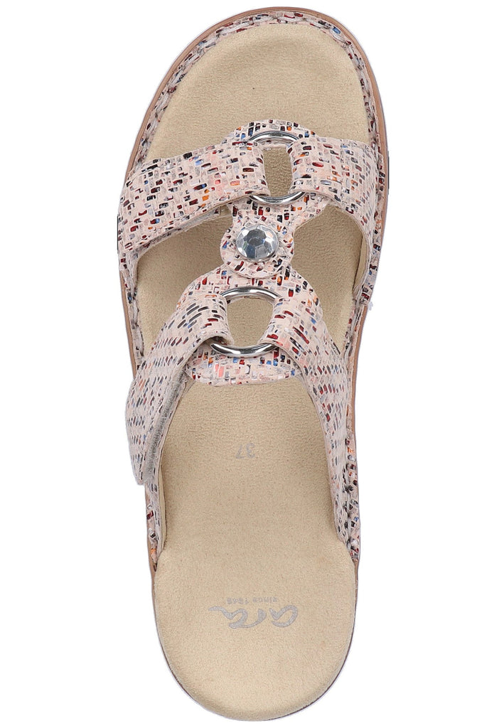 ara Pantoletten Glattleder Multi