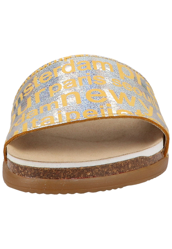 ara Pantoletten Glattleder Orange