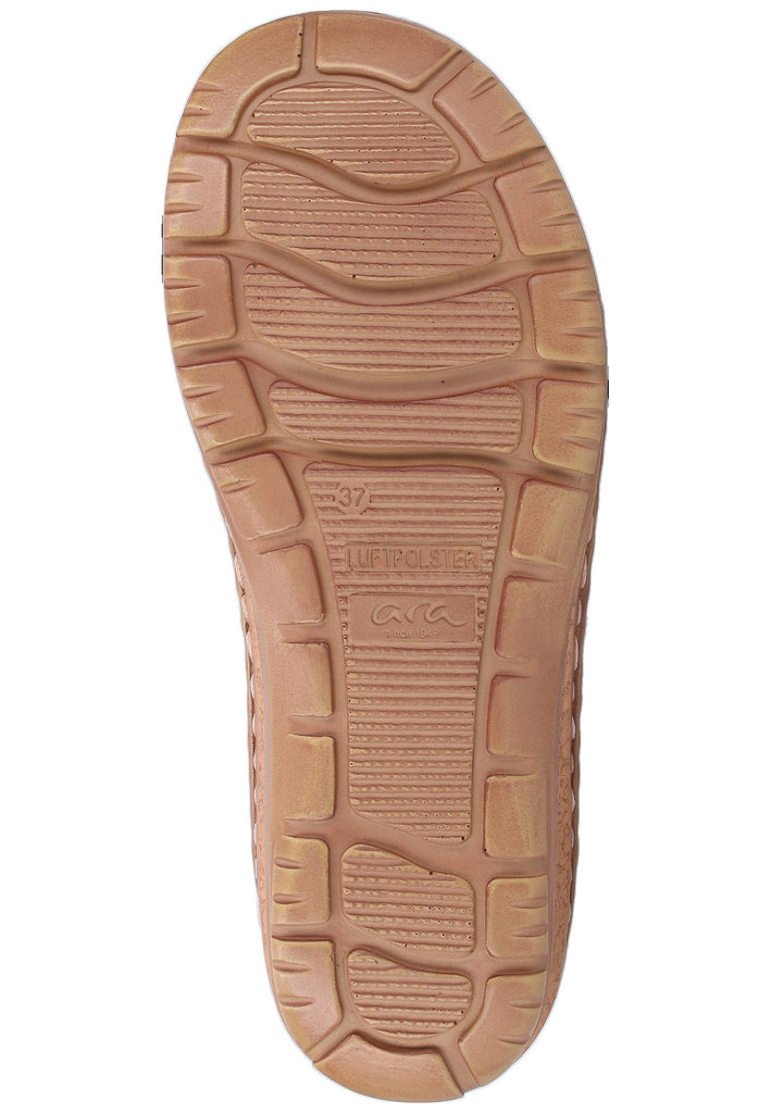 ara Pantoletten Glattleder Taupe