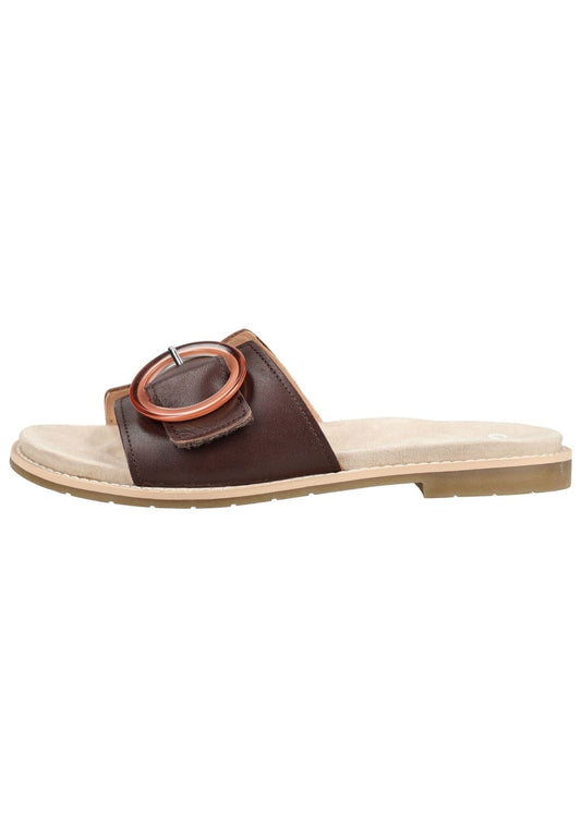 ara Pantoletten Leder Mocca