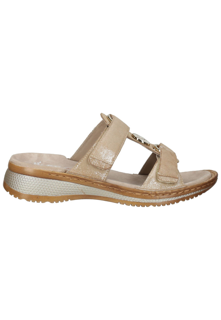 ara Pantoletten Leder Sand