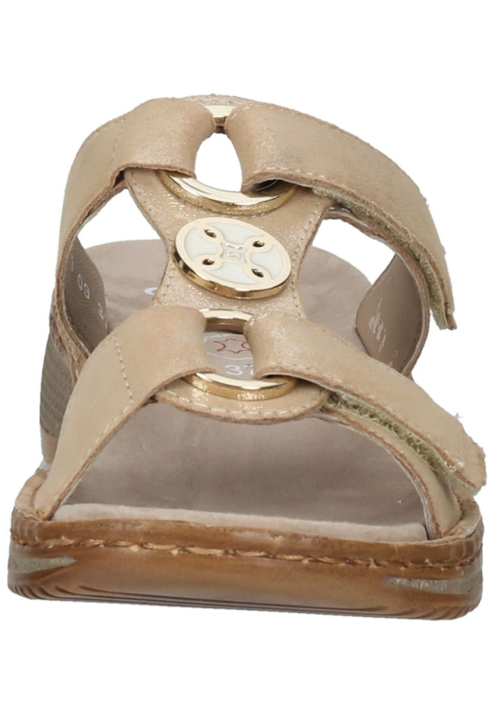 ara Pantoletten Leder Sand
