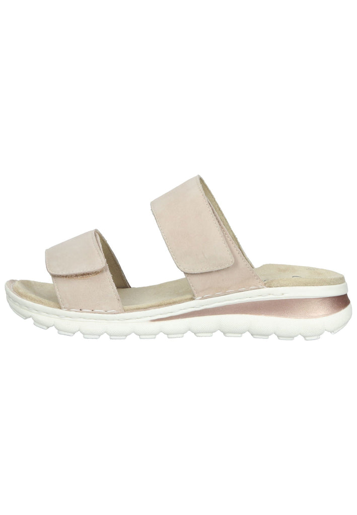 ara Pantoletten Leder Sand
