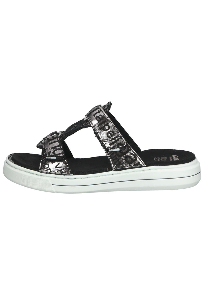 ara Pantoletten Leder Schwarz