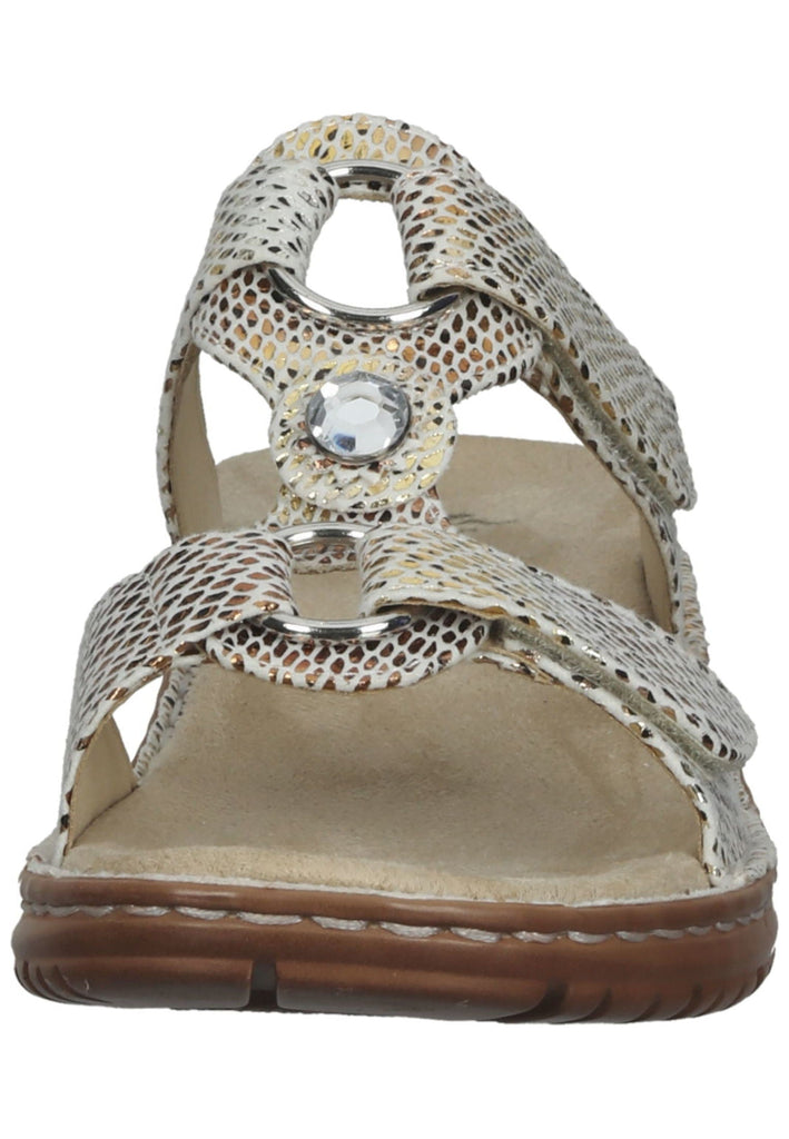 ara Pantoletten Lederimitat Weiß