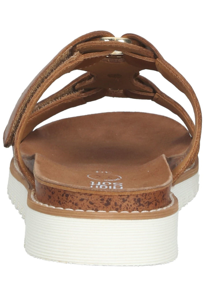 ara Pantoletten Nappaleder Cognac