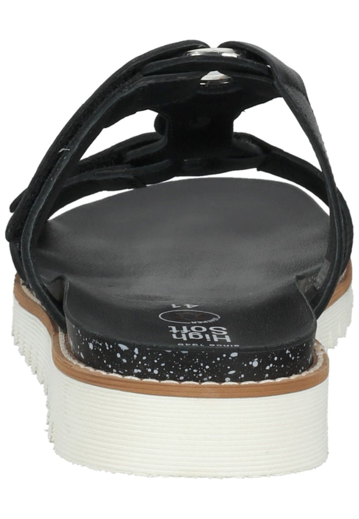 ara Pantoletten Nappaleder Schwarz