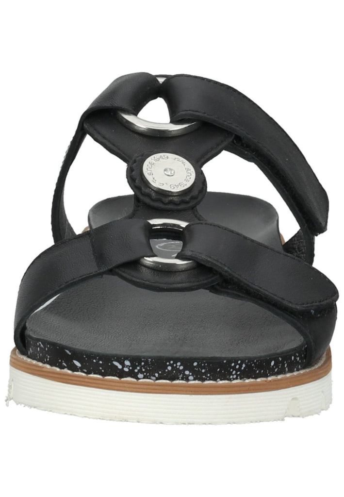 ara Pantoletten Nappaleder Schwarz