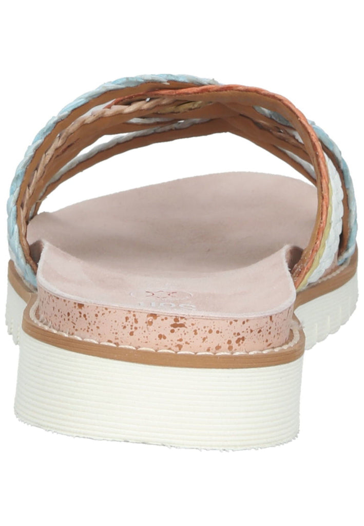 ara Pantoletten Nappaleder Weiß kombi