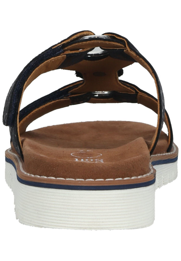 ara Pantoletten Veloursleder Blau