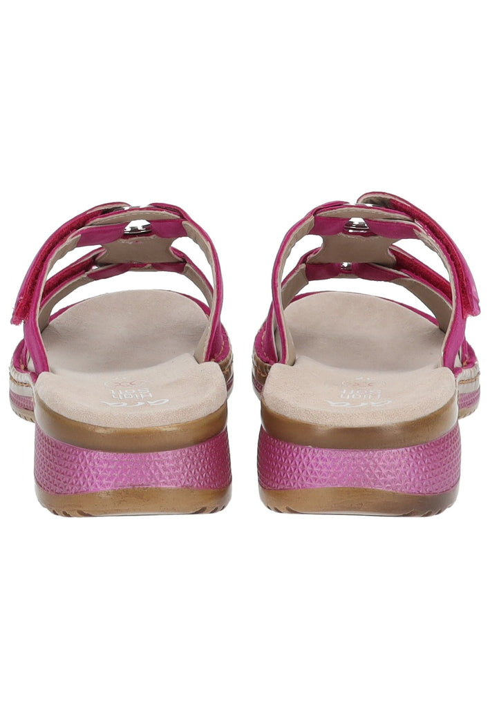 ara Pantoletten Veloursleder Pink