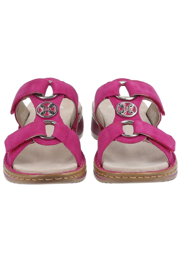ara Pantoletten Veloursleder Pink