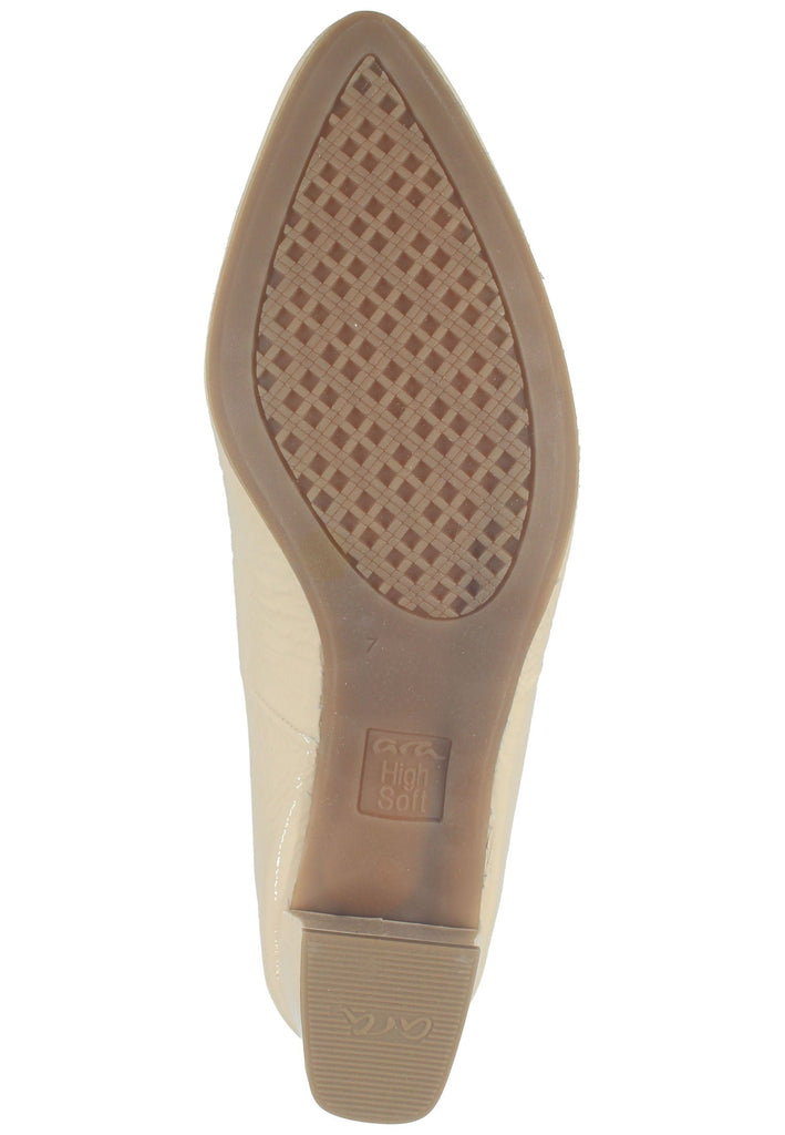 ara Pumps Glattleder Nude