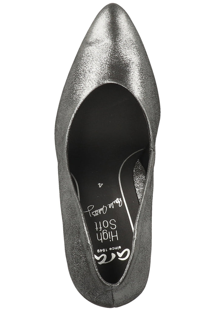 ara Pumps Glattleder Silber