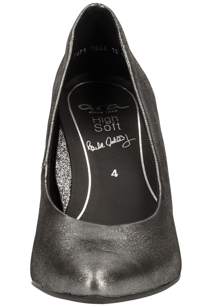 ara Pumps Glattleder Silber