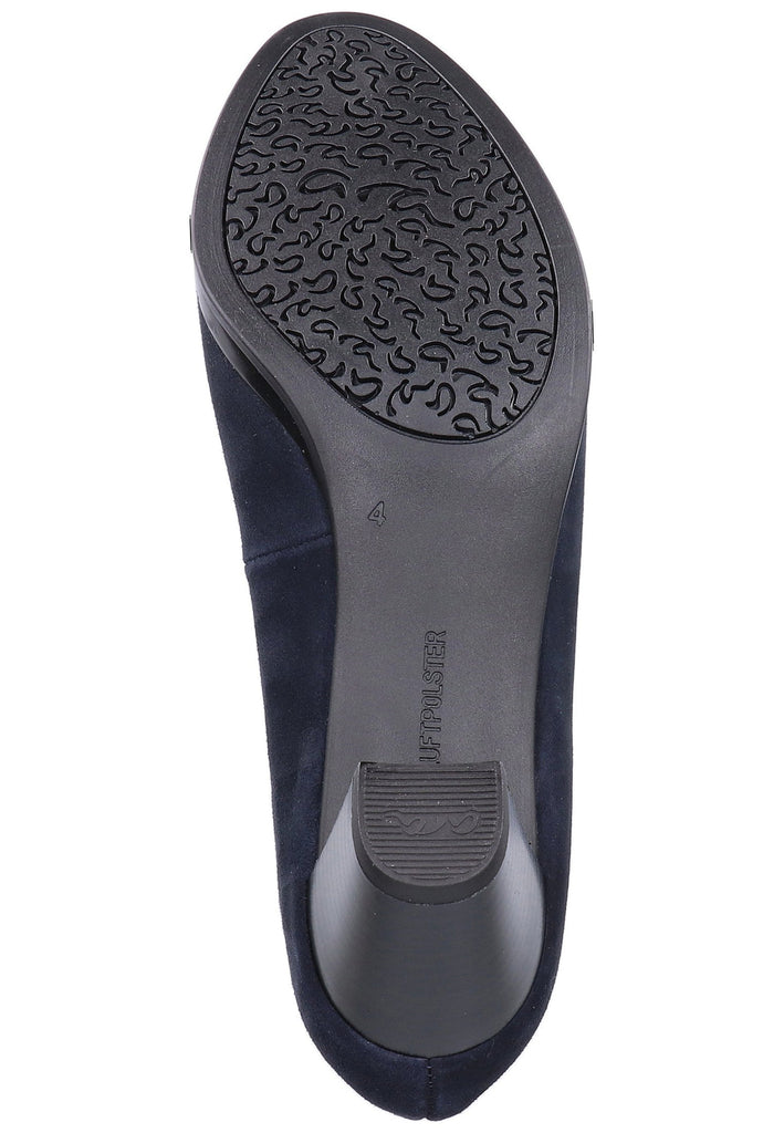 ara Pumps Leder Blau