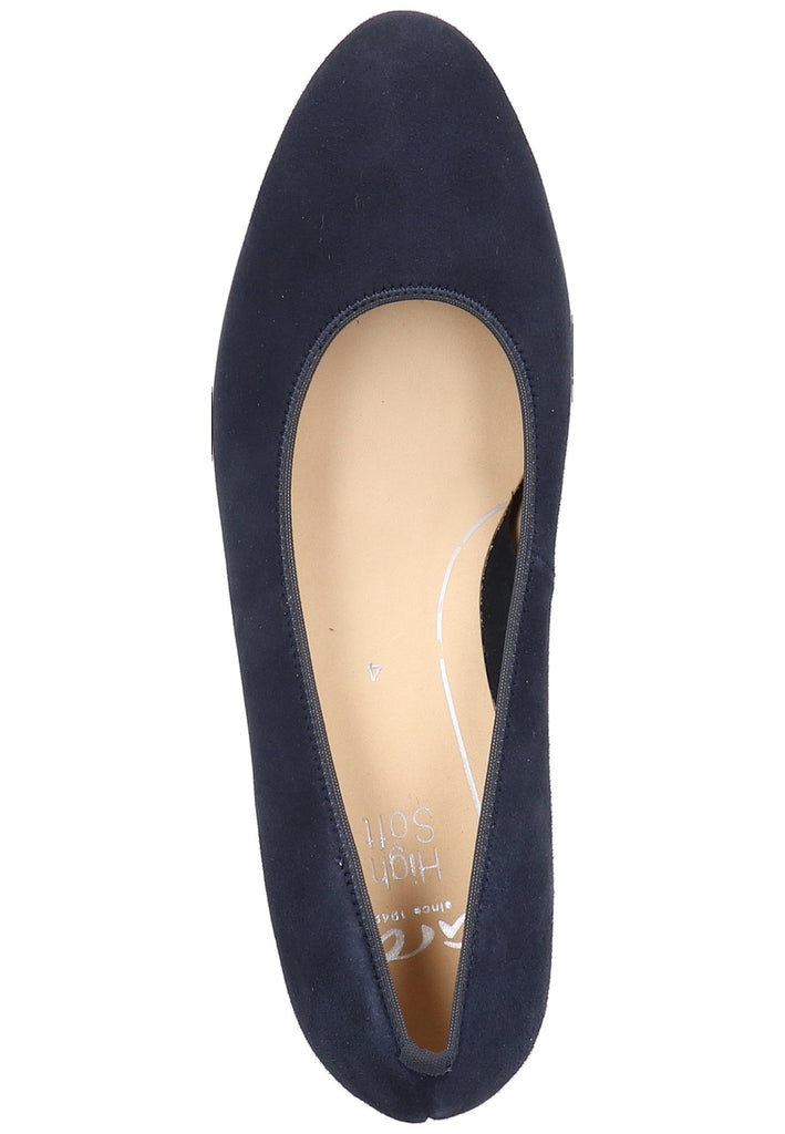 ara Pumps Leder Blau