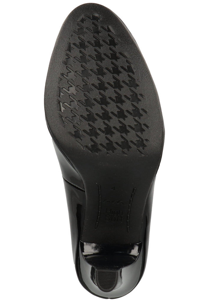 ara Pumps Leder Blau Lack