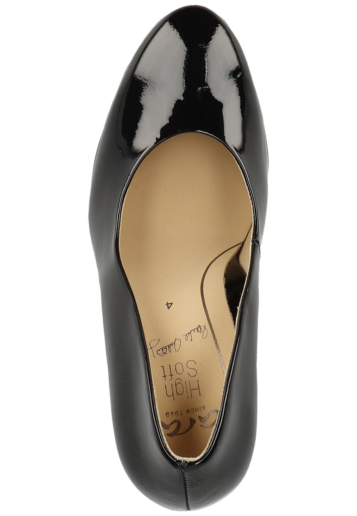 ara Pumps Leder Blau Lack