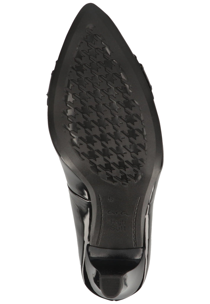 ara Pumps Leder Blau Lack