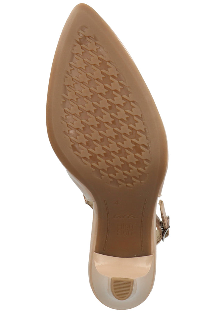 ara Pumps Leder Nude Lack