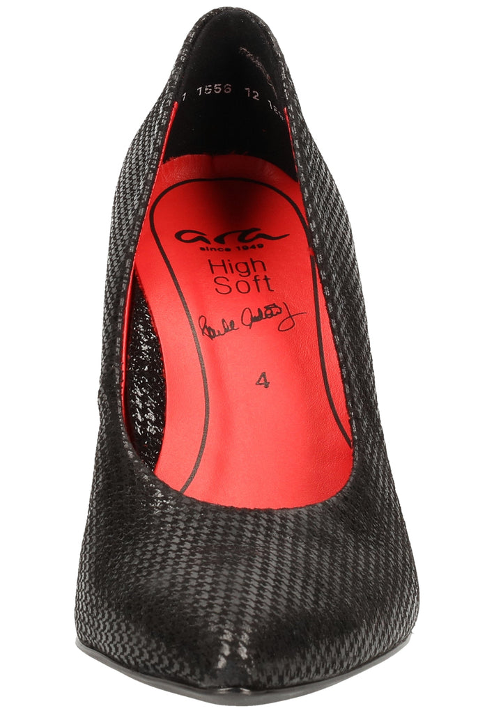 ara Pumps Leder Schwarz