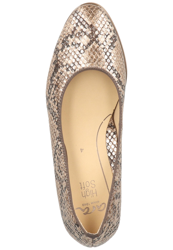 ara Pumps Leder Taupe