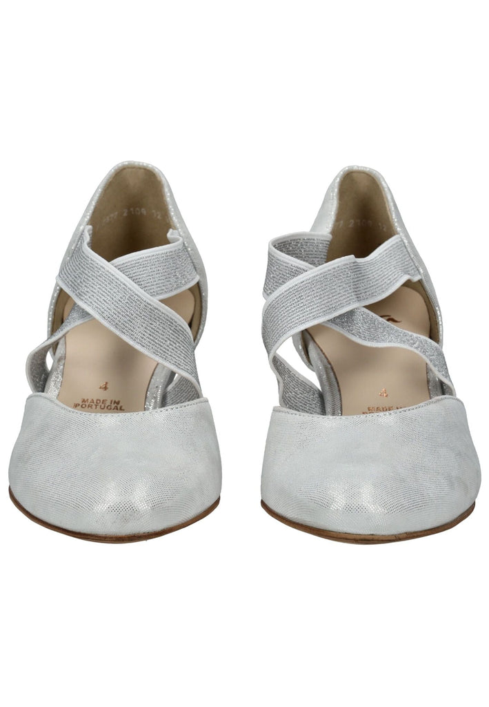 ara Pumps Leder Weiß