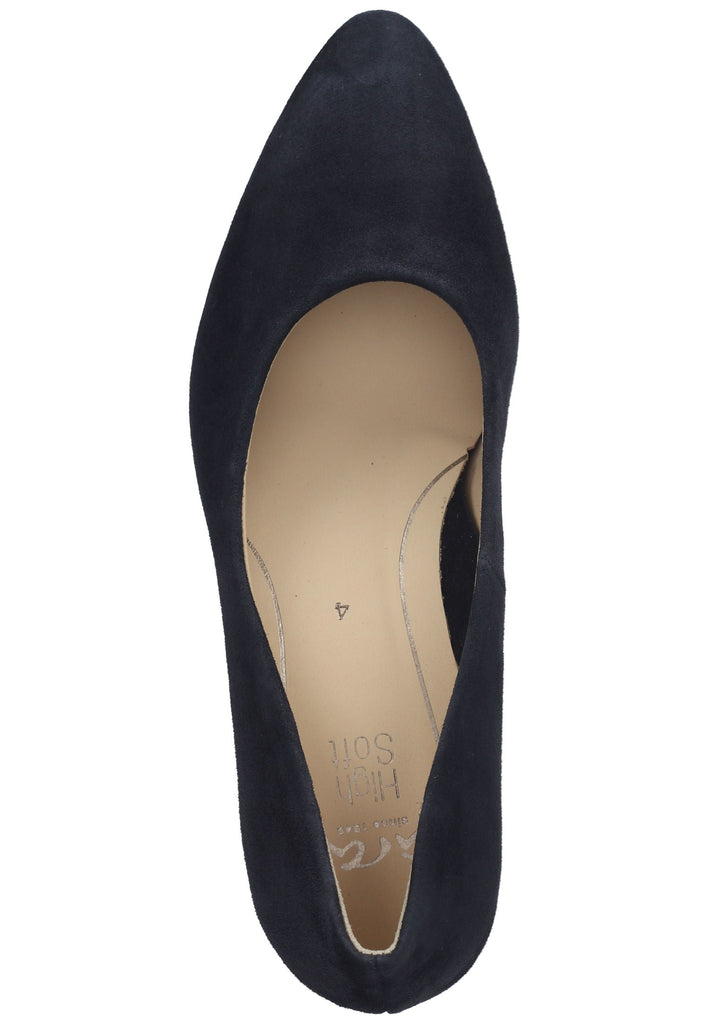 ara Pumps Veloursleder Blau