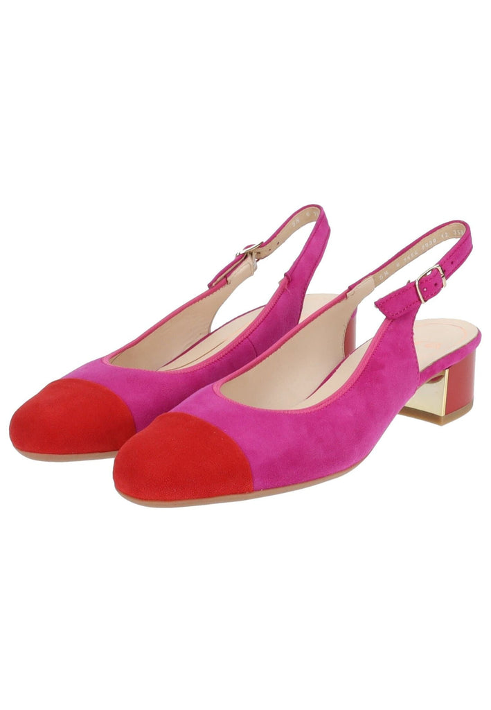 ara Pumps Veloursleder Rot/Pink