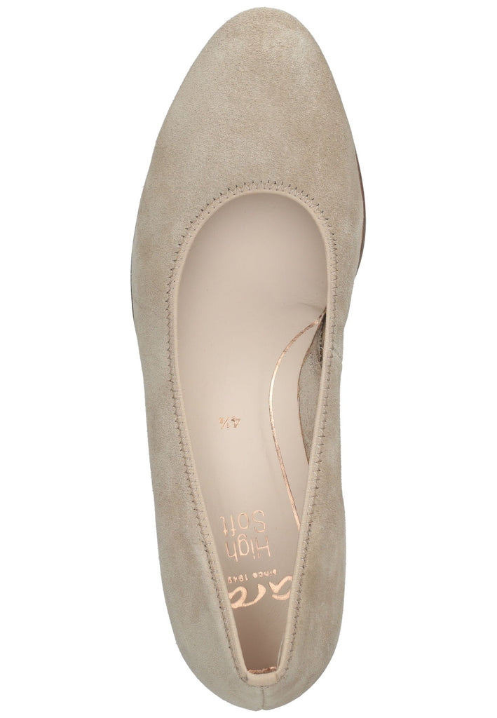 ara Pumps Veloursleder Sand