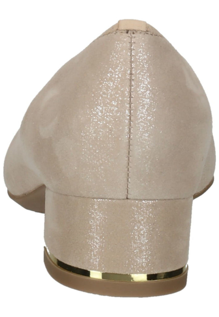 ara Pumps Veloursleder Sand