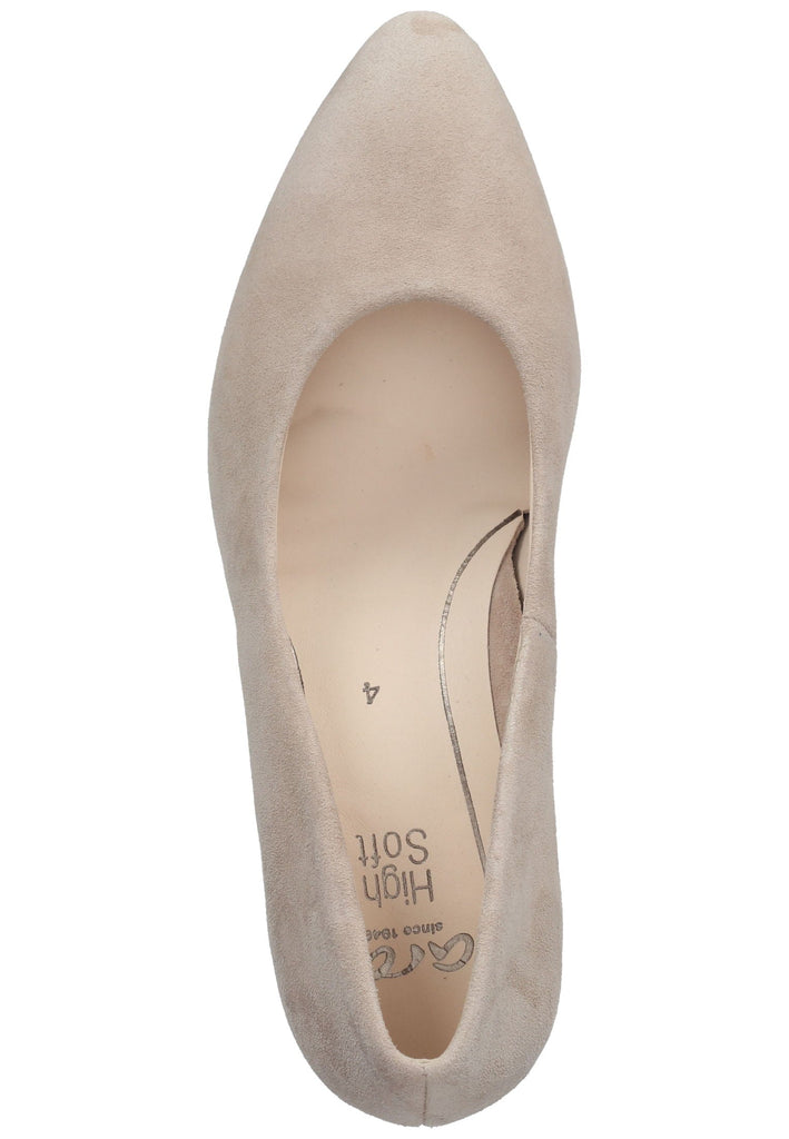 ara Pumps Veloursleder Sand