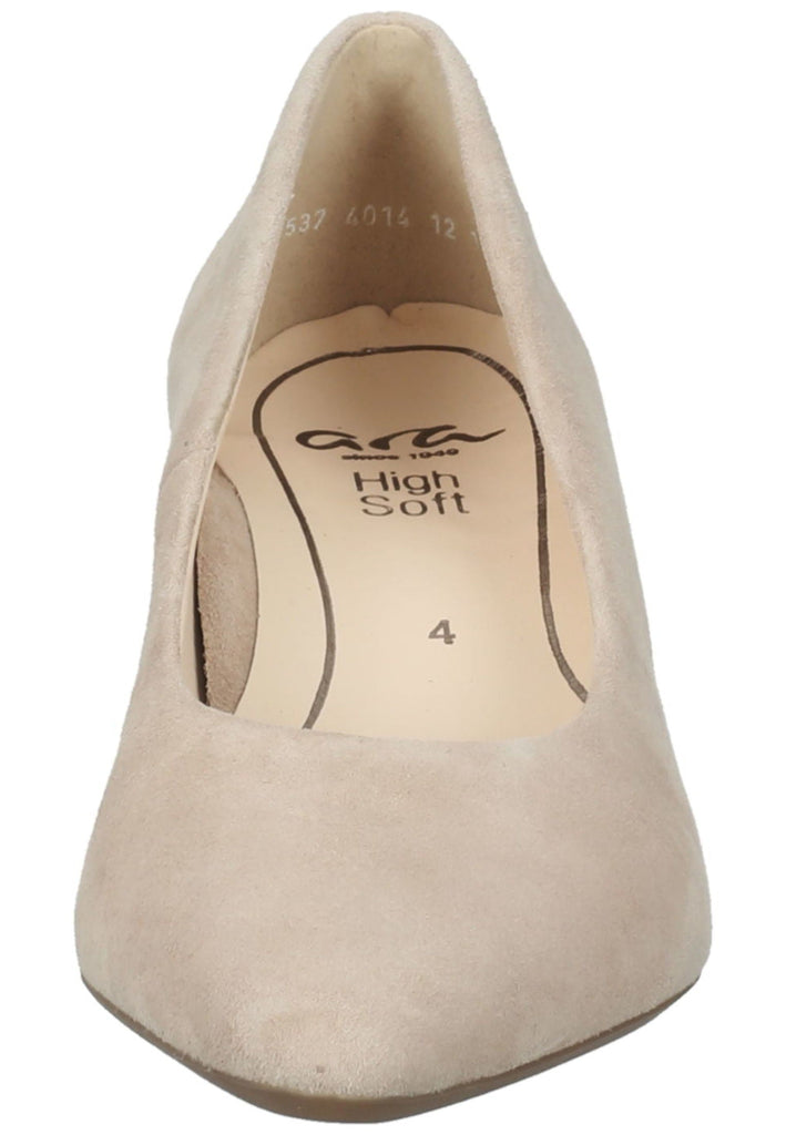 ara Pumps Veloursleder Sand
