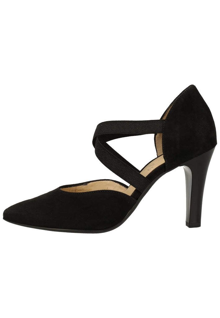 ara Pumps Veloursleder Schwarz