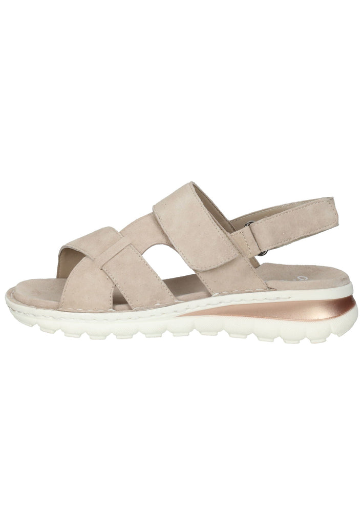 Sandalen ara Sandalen Veloursleder Sand