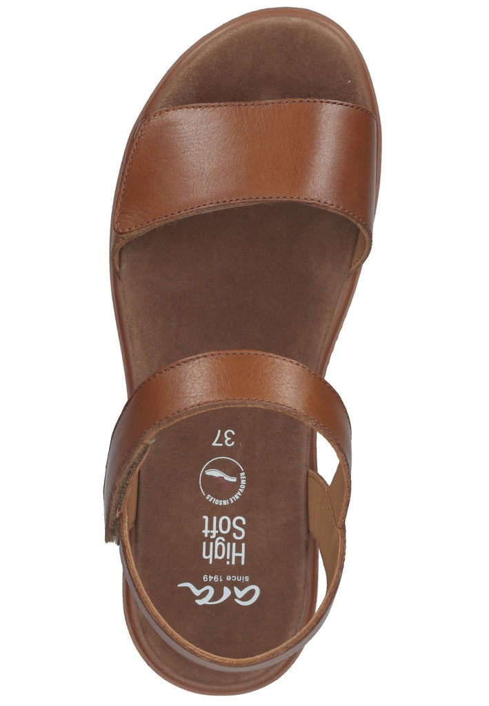 ara Sandalen Glattleder Cognac