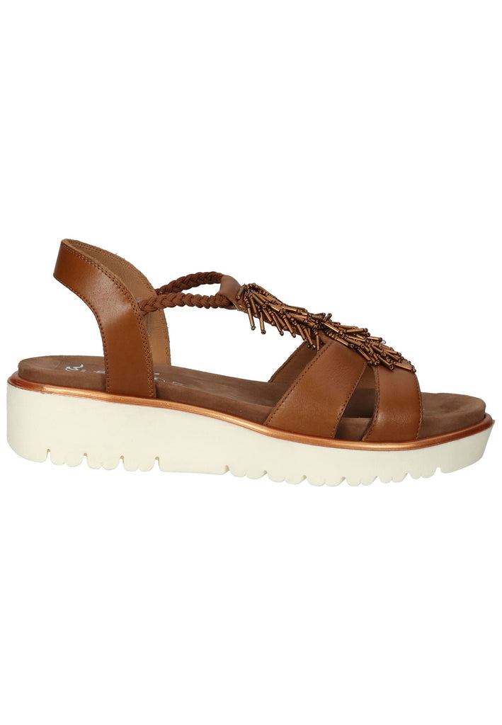 ara Sandalen Glattleder Cognac