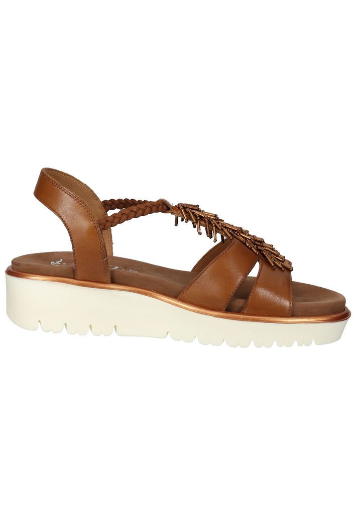 ara Sandalen Glattleder Cognac