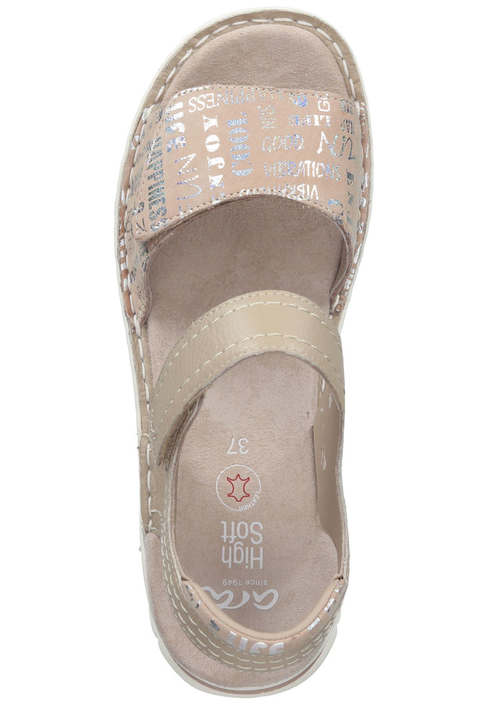 ara Sandalen Glattleder Sand