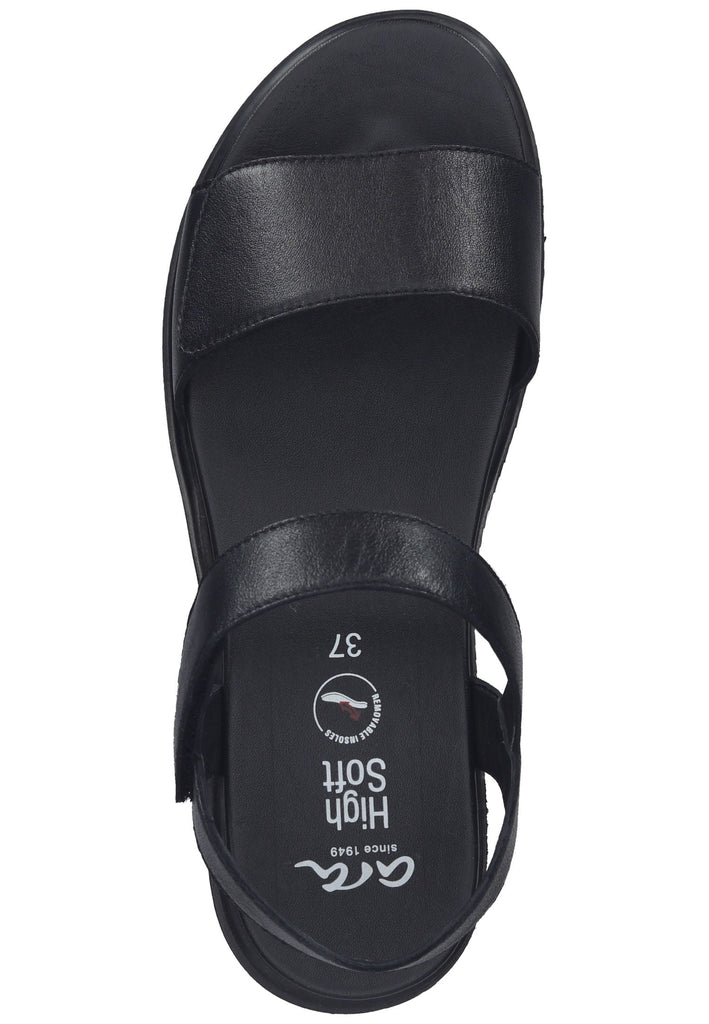 ara Sandalen Glattleder Schwarz