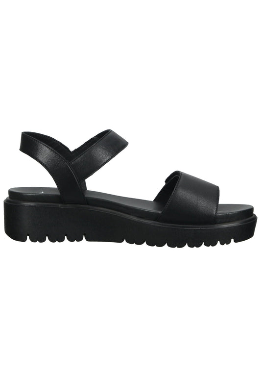 ara Sandalen Glattleder Schwarz